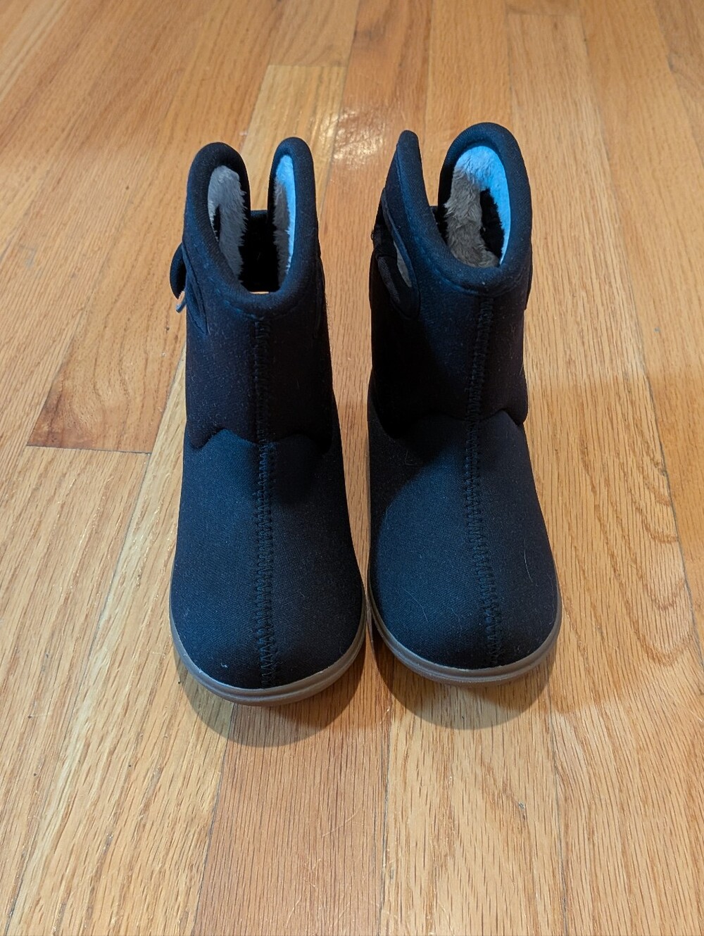Baby Bogs II Solid, Black, Size 7